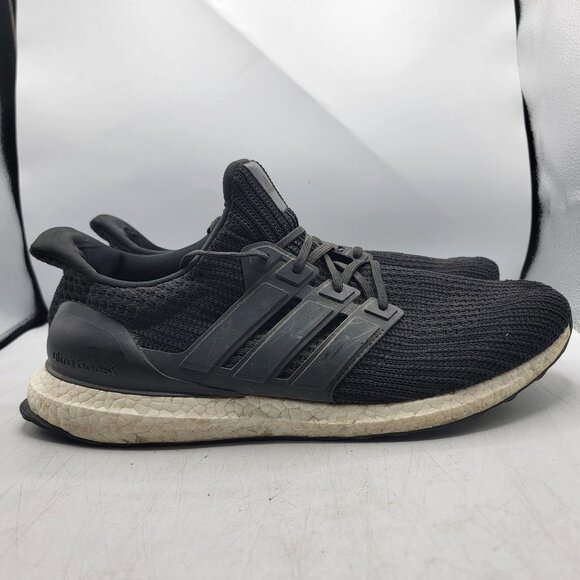 Adidas Ultraboost 4.0 Mens 14 DNA Black White Running Casual Shoes FY9318 main image 6